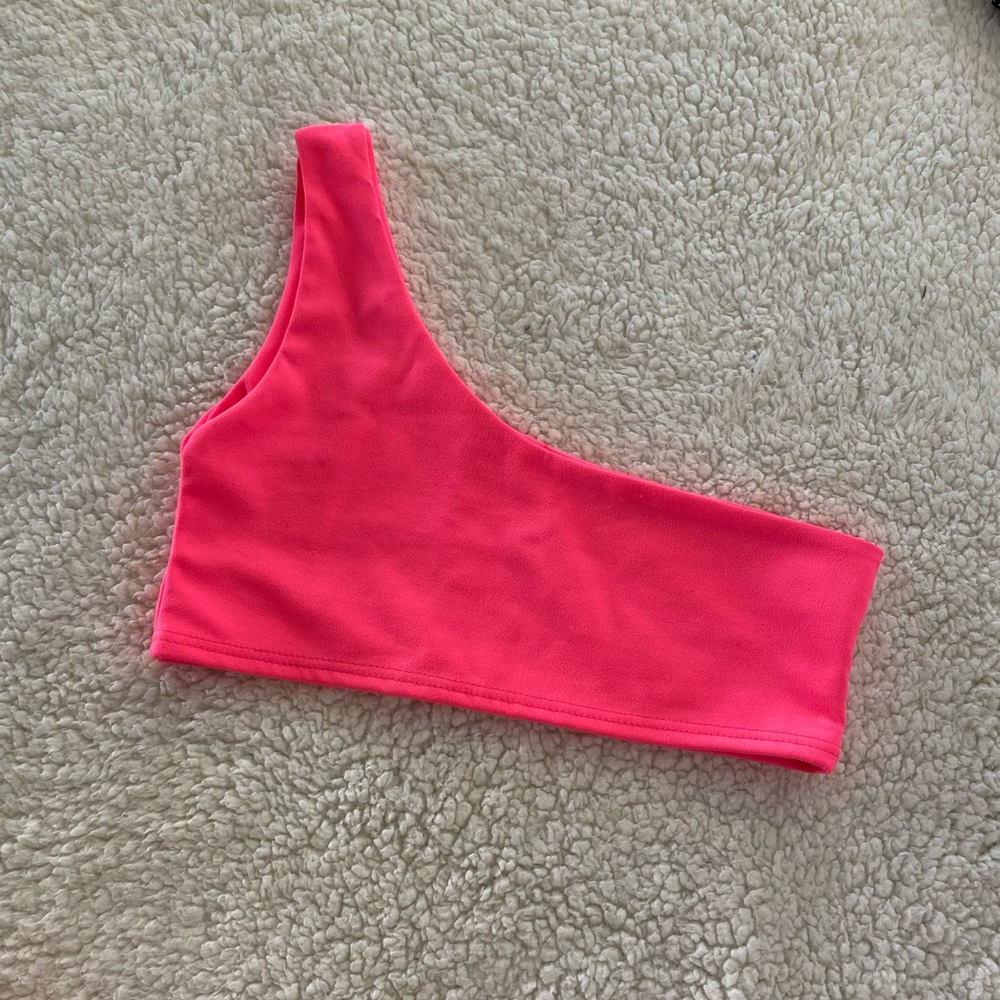 One-Shoulder Crop Top💕